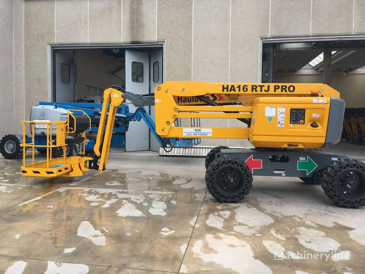 Nacelle Articulée Diesel 16 m Haulotte — location au Maroc